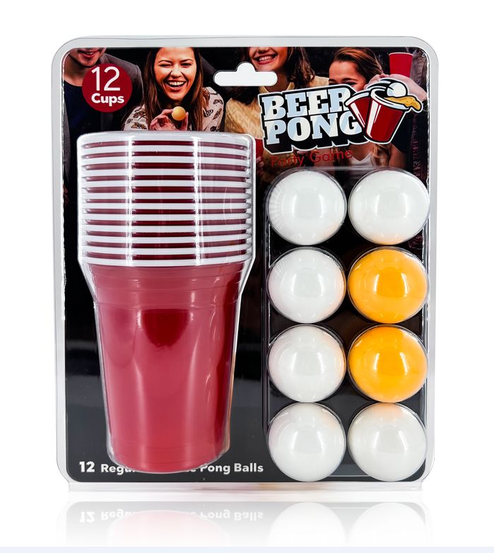 Juego Beer Pong 24 PCS American 3