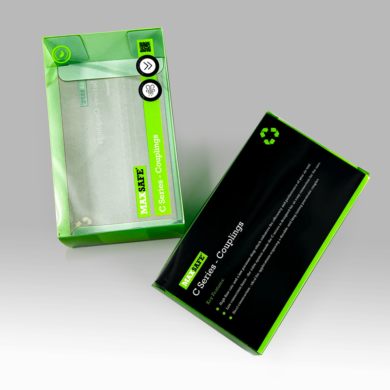 Caixa de PVC transparente de impresión personalizada para solución de embalaxe electrónica (1)